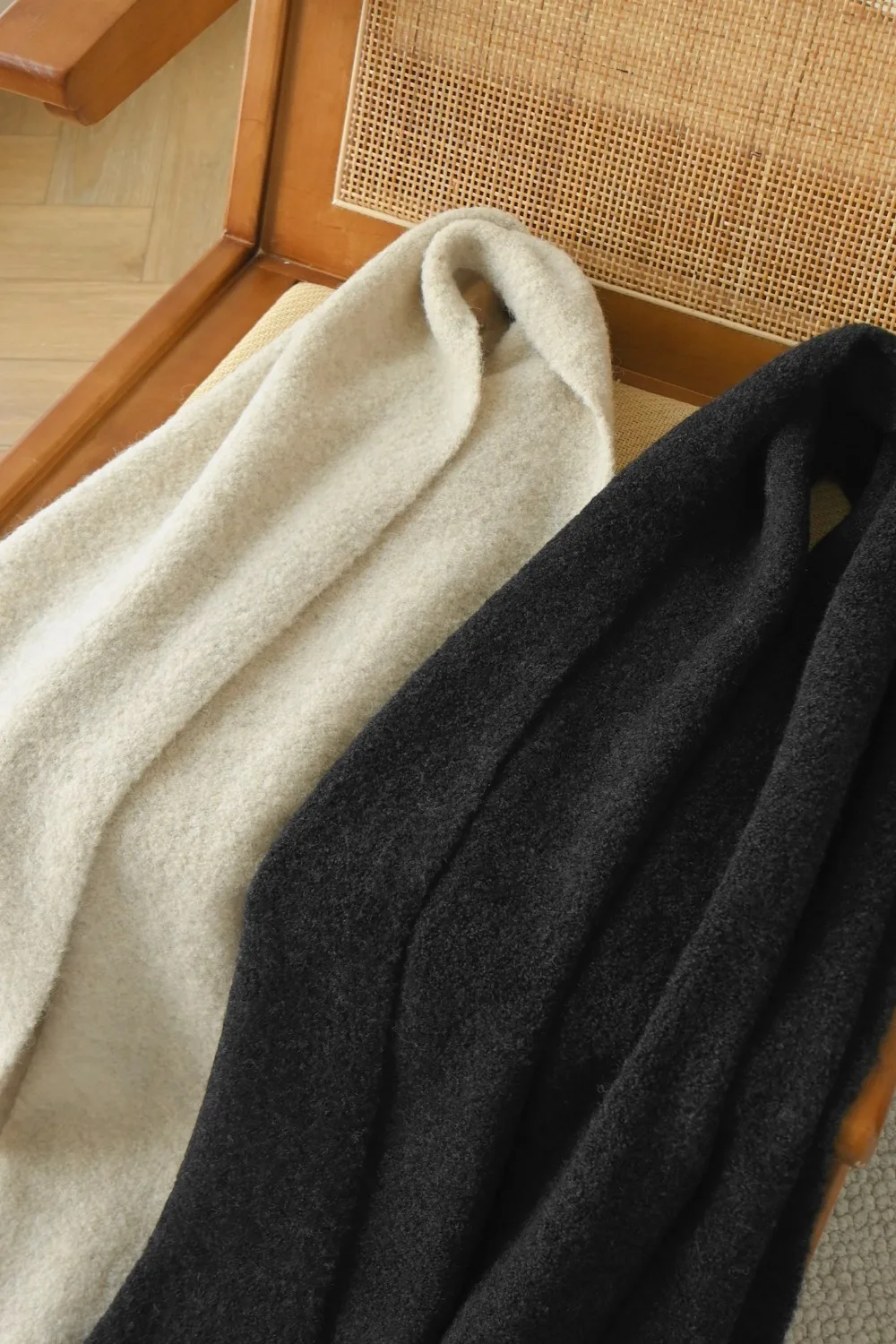 وشاح مزج الألبكة الكشمير للخريف والشتاء للنساء