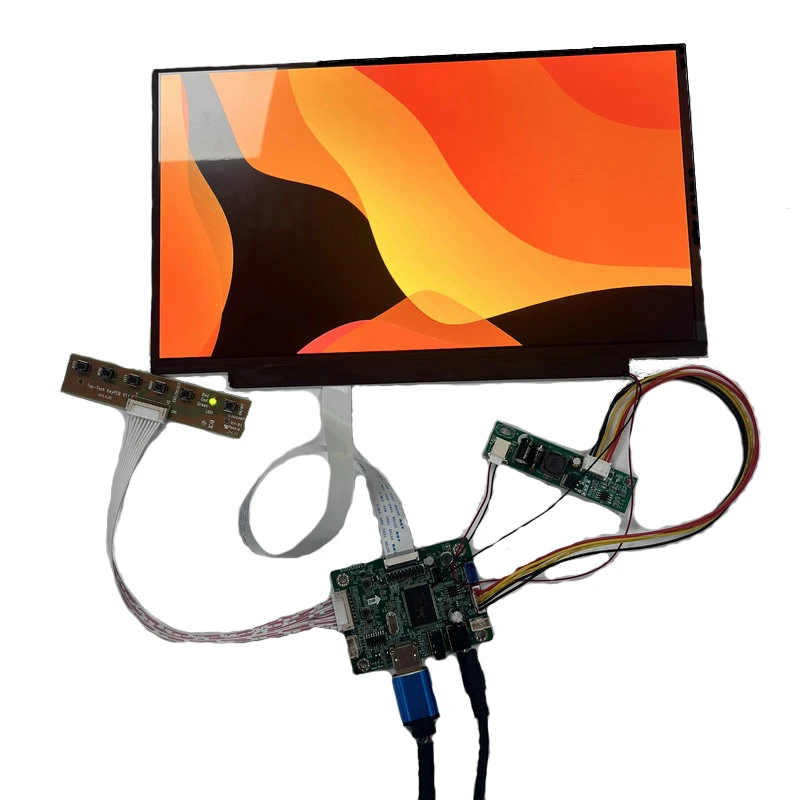 Ultra Thin 13.3 Inch 1920x1080 IPS 2K LCD Panel 3mm Depth Portable PC Monitor Outdoor 2000nits High Brightness Laptop