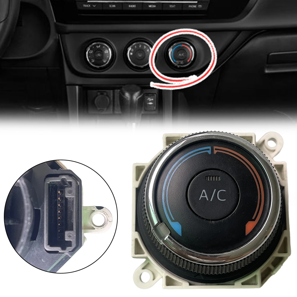 

Car Conditioning A/C Panel Knob Switch Wind Speed Heated Adjustment Knob Switch 55903-02370 For Toyota Corolla RAV4 14-19