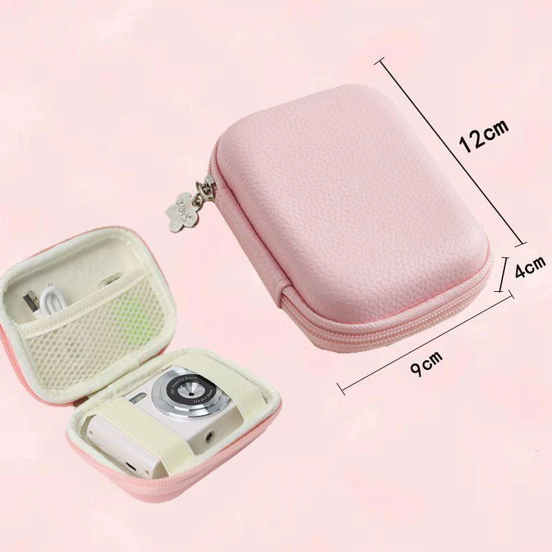 1Pcs For Accessories And  Cards Digital Camera Bag Mini CCD Cameras Protective Case With Travel Cover Mesh Pocket