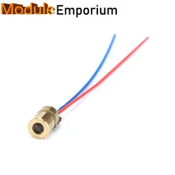 650nm 6mm DC 5V 5mW Laser Dot Diode Module