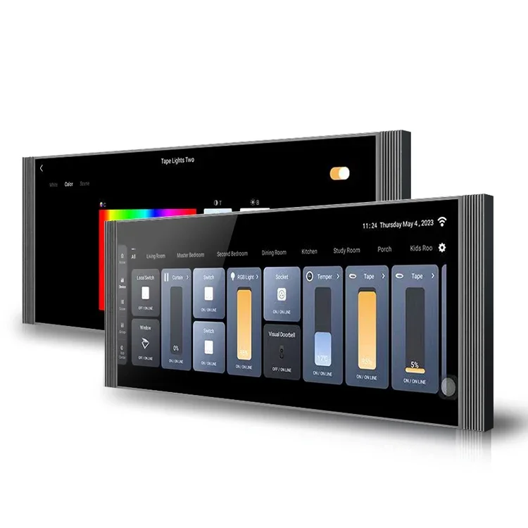 12 Inches Central Control Panel Intelligent Scenes Smart Zigbee Gateway Tuya Multi-functional Touch Screen Control Panel