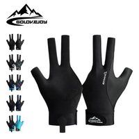 GOLOVEJOY Billiard Gloves XG77 Elastic Breathable Left Right Handed 3 Fingers Billiards Shooter Pool Cue Snooker Gloves