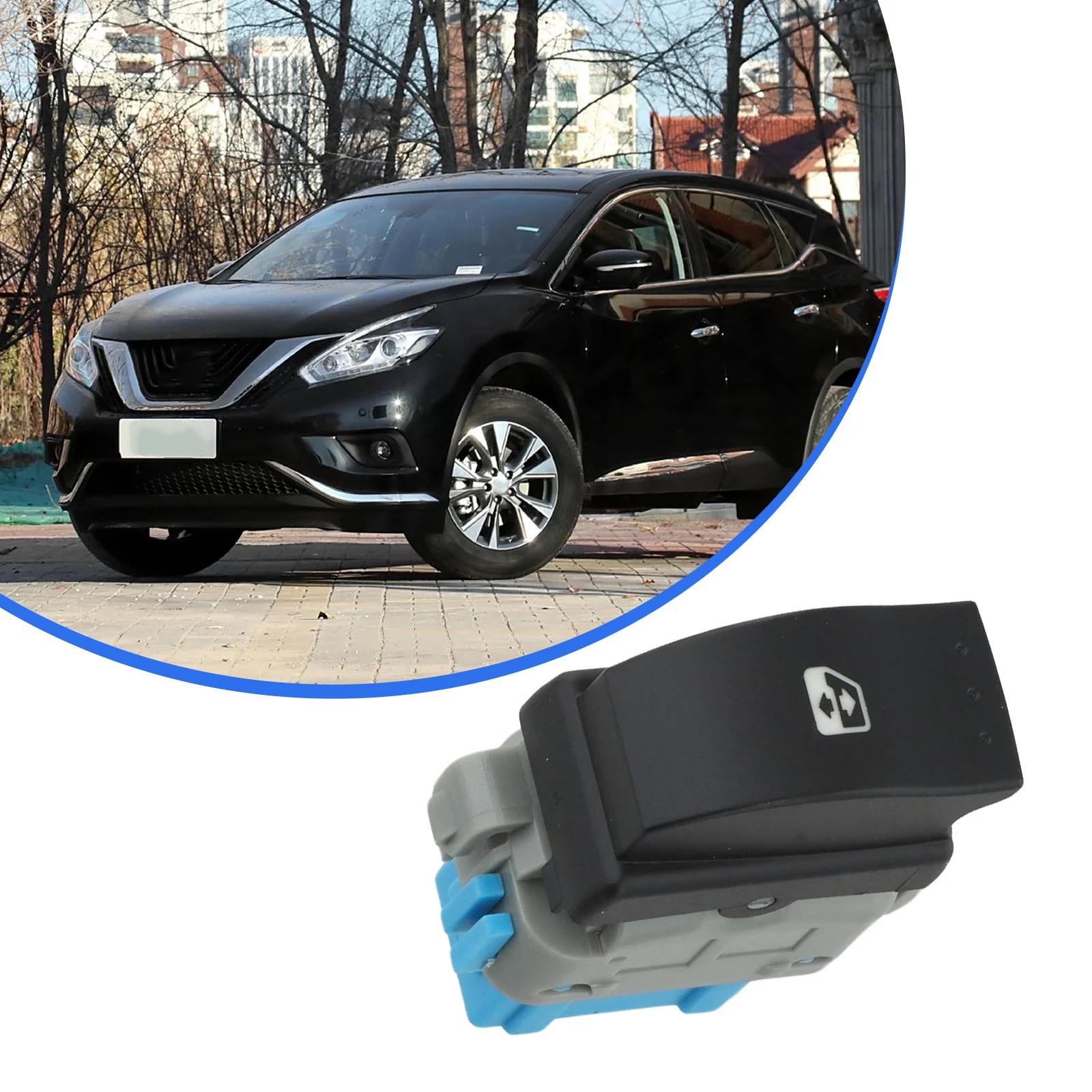 Window Operation Control Button Front Left Button Convenient For Car Owners Easy To Replace Enhanced Window Functionality
