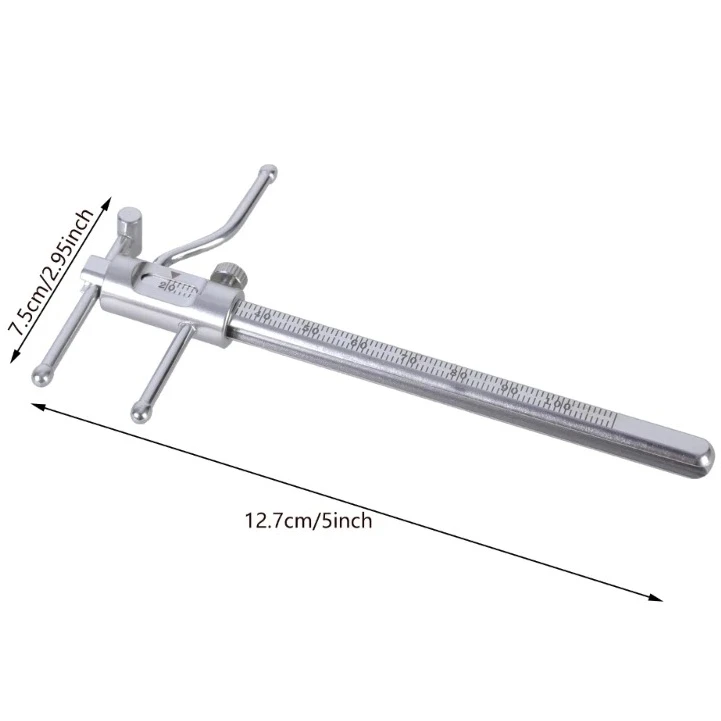 

Premium Lab Orthodontics Gauge 20-100mm Measurement Lab Caliper Professional Dentist Labs Instruments Labs Gauge M4YD