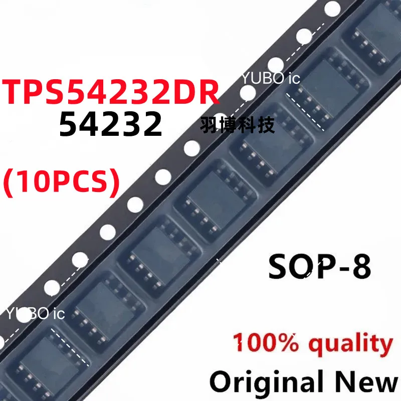 (10piece) 100% New TPS54232DR TPS54232 54232 sop-8 Chipset