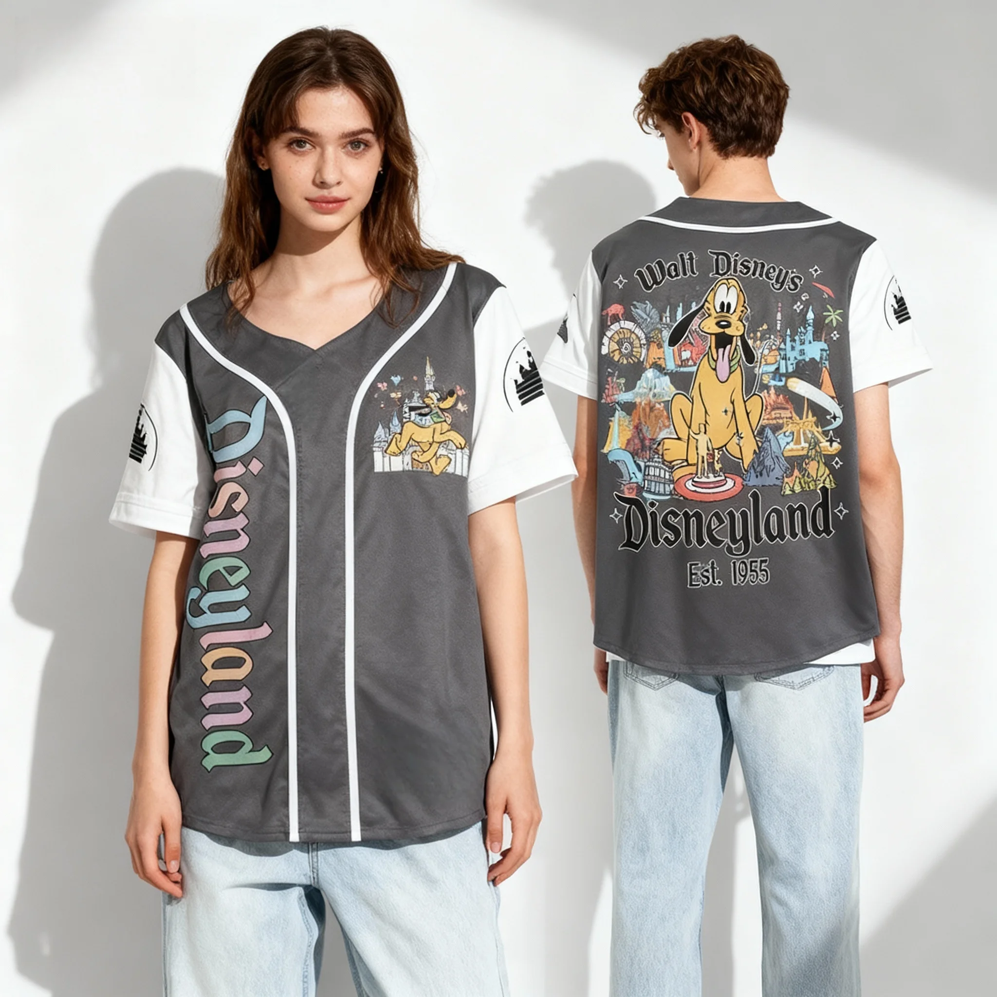 Disney Goofy Donald Duck Series Thema Shirt Zoet en Cool Street Zomer T-shirt Oversized Dames Volwassen Hot Sale