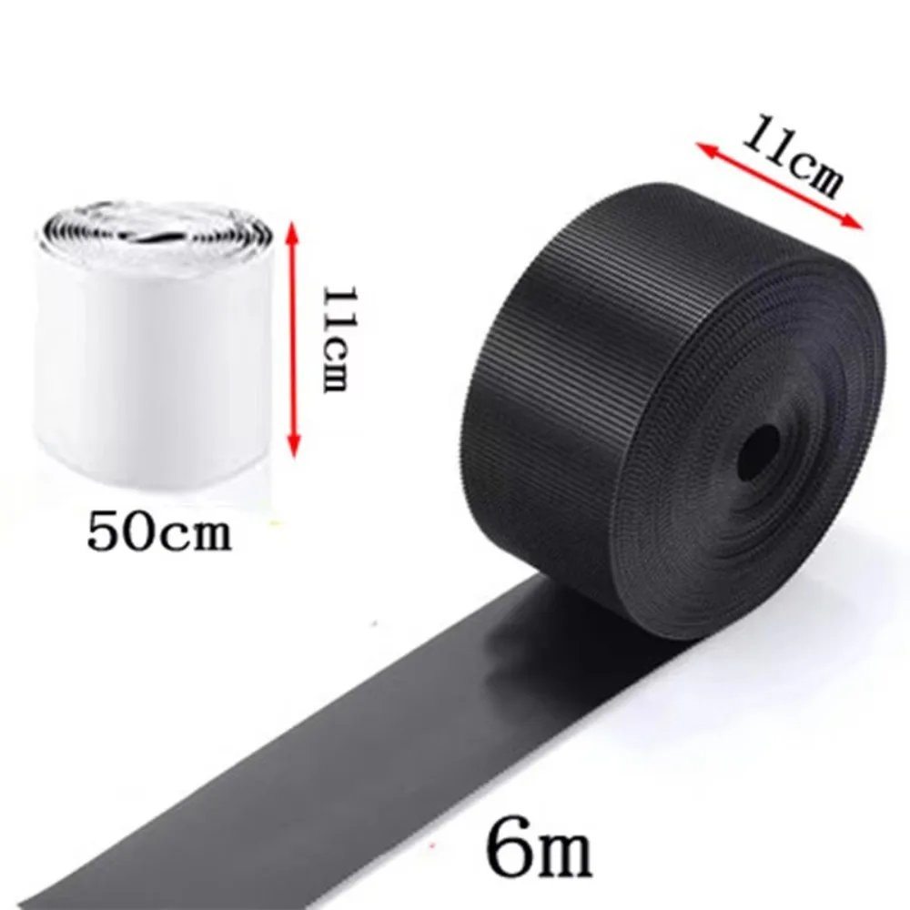 Durable 3/6/10M Sofa Toy Blocker Adhesive Strap Dustproof Under Couch Blocker Nylon Adjustable Sofa Edge Baffle