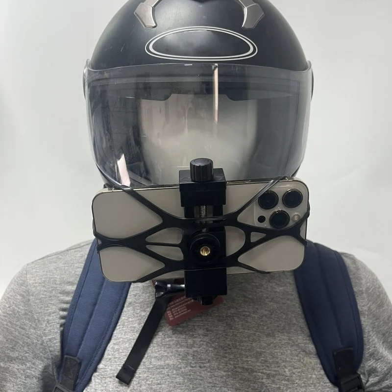 Motorradhelm-Kinnriemenhalterung für GoPro Hero 13 12 11 10 9 8 AKASO SJCAM Insta360 DJI OSMO Actionkamera-Zubehör – Detail 11