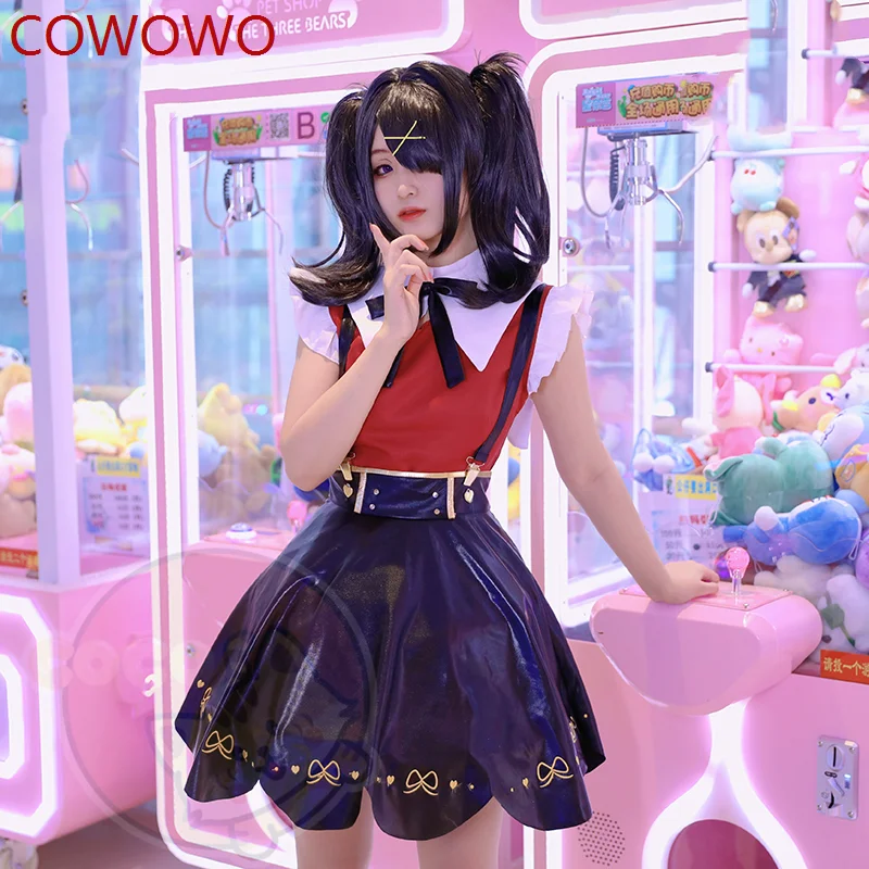 

COWOWO Game Needy Girl Overdose Ame Chan Cosplay Costume Game NEEDY STREAMER OVERLOAD Cosplay Ame-chan Costume with Cosplay Wig