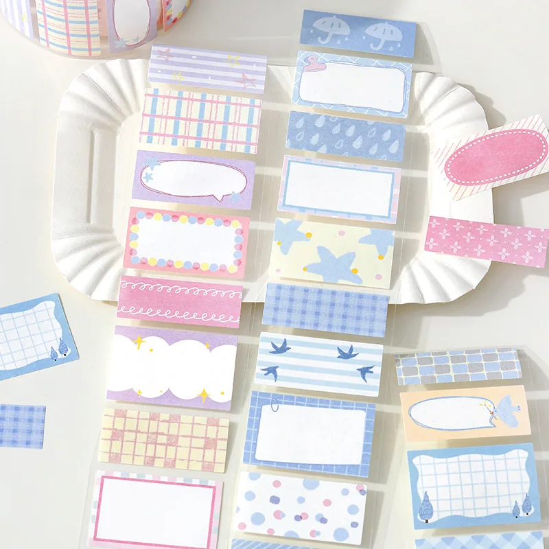 1pcs/1lot Decorative Adhesive Tapes Light colored fragments Decorative Scrapbooking DIY Paper Japanese Stickers