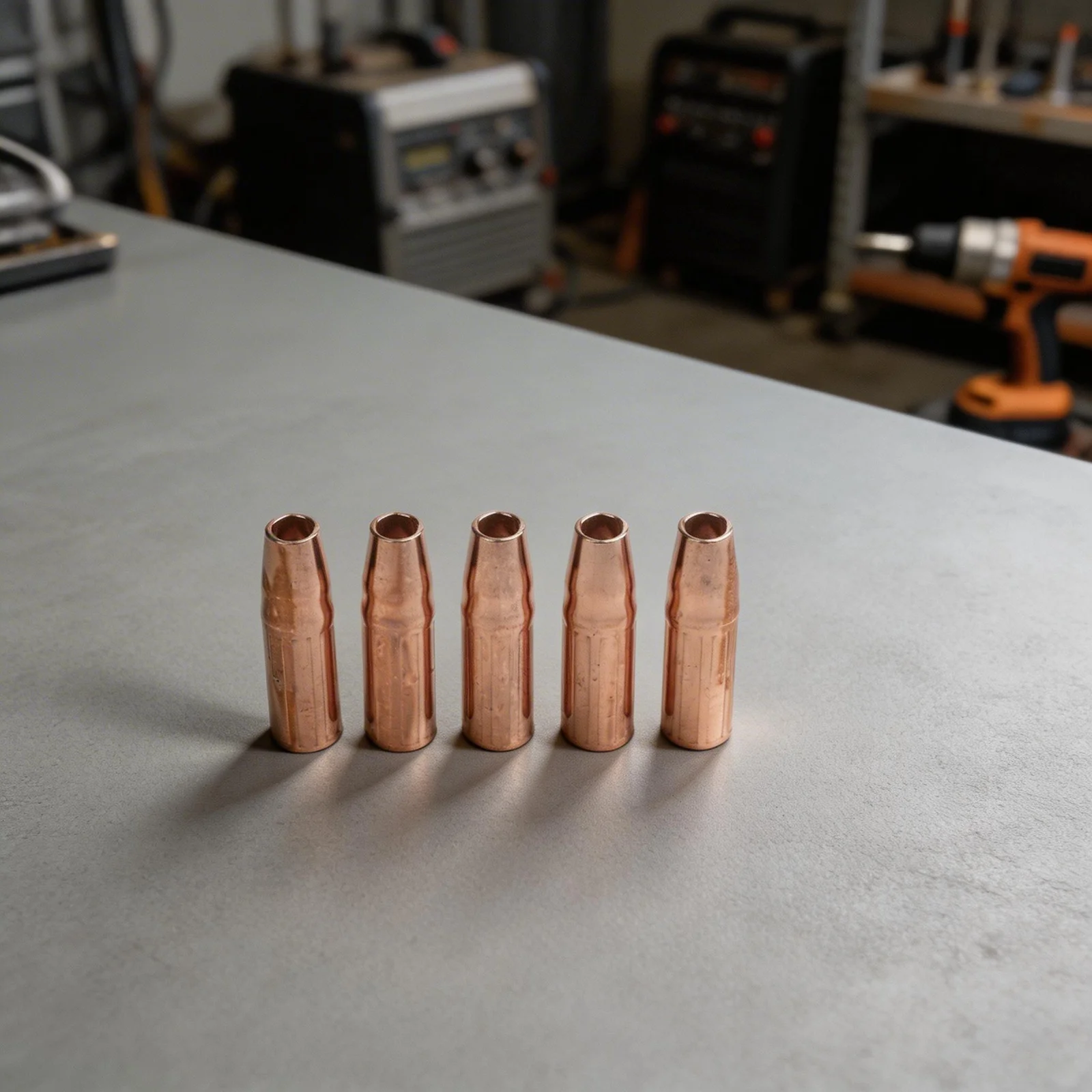 Metal Fabrication As The Picture 23-50 Welding Compatible With Gas Diffusers Nozzle 1 2 Inch Orifice 5 Pack Nozzles