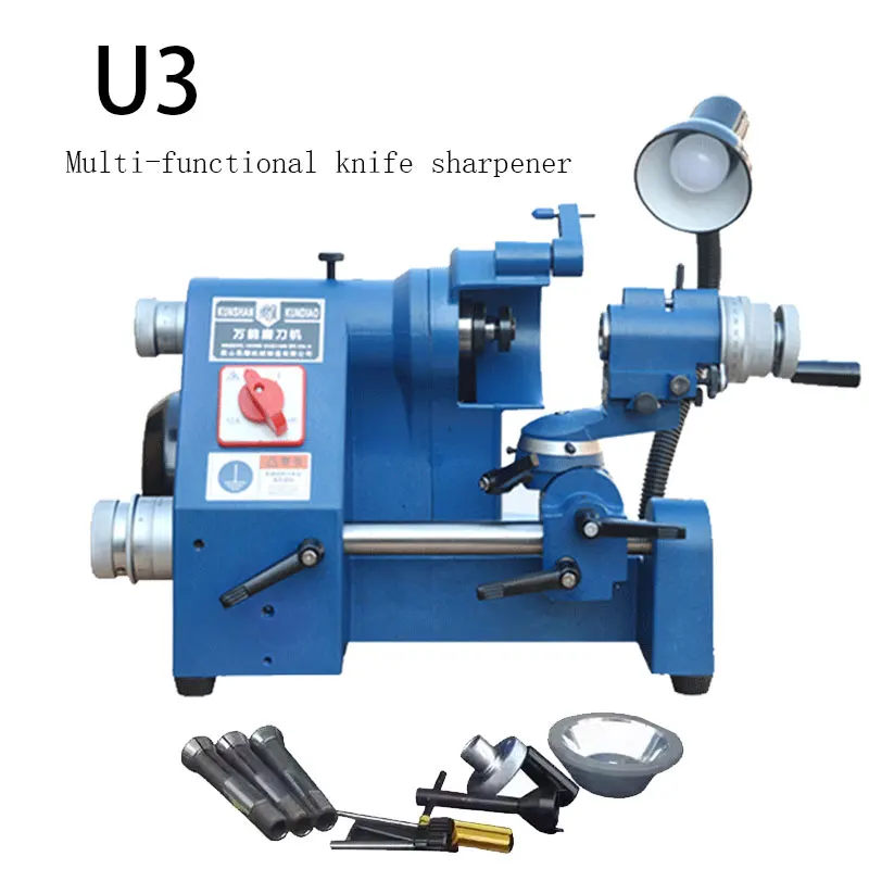 

U3 Universal Cutter Grinder 220V/380V Drill Sharpener Sharpening Machine for End Mill Twist Drill Cutter Grinding Tool