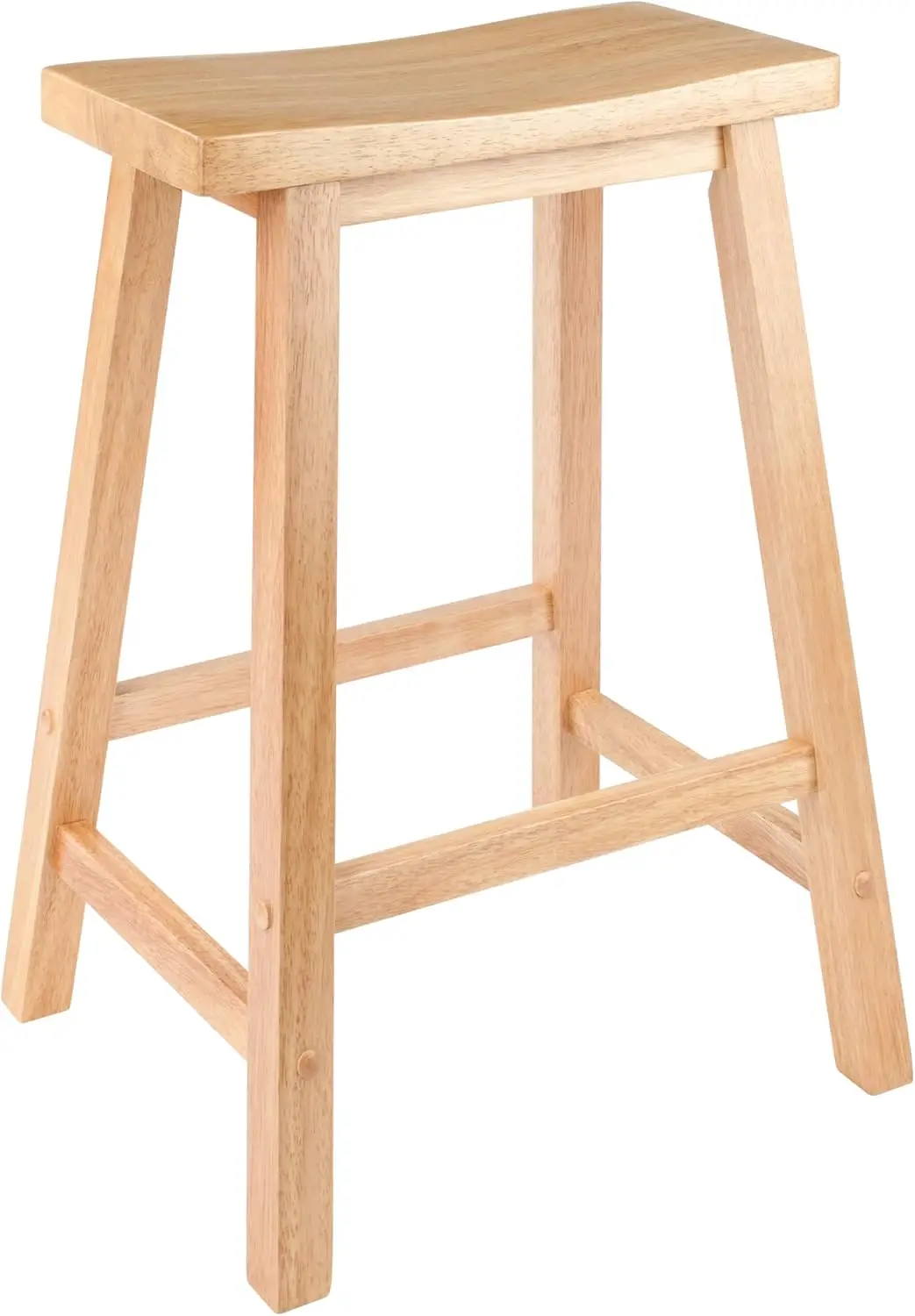 

Satori Saddle Seat Counter Stool, for Kitchen, 24", Natural