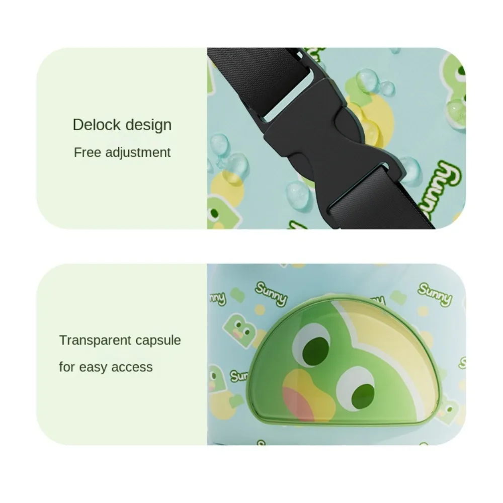 Dry and Wet Separation Children's Swimming Bag Large Capacity Storage Bag Cartoon Swim Backpack Cute Animals Waterproof