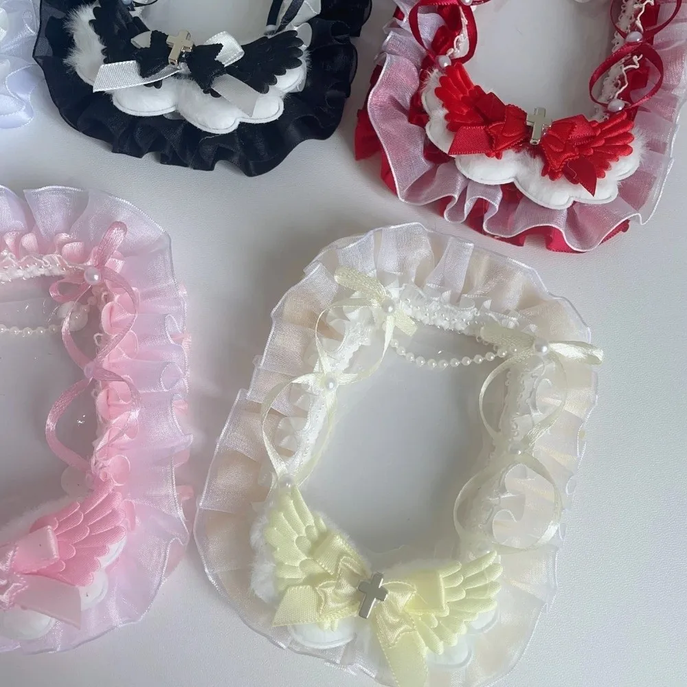 Lace Decorative Card Cover Bow Ribbon Handmade Photo Card Storage Multi-layer Design Card Display ID Card Holder
