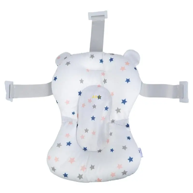 

Мягкая подушка для детской ванны для младенцев удобная и простая установка детская ванна вставка для детской купальники подарок