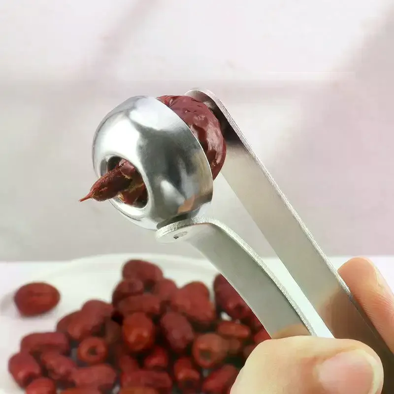 Stainless Steel Cherry Pitter Quick Pitting Suitable For Home And Outdoor Use