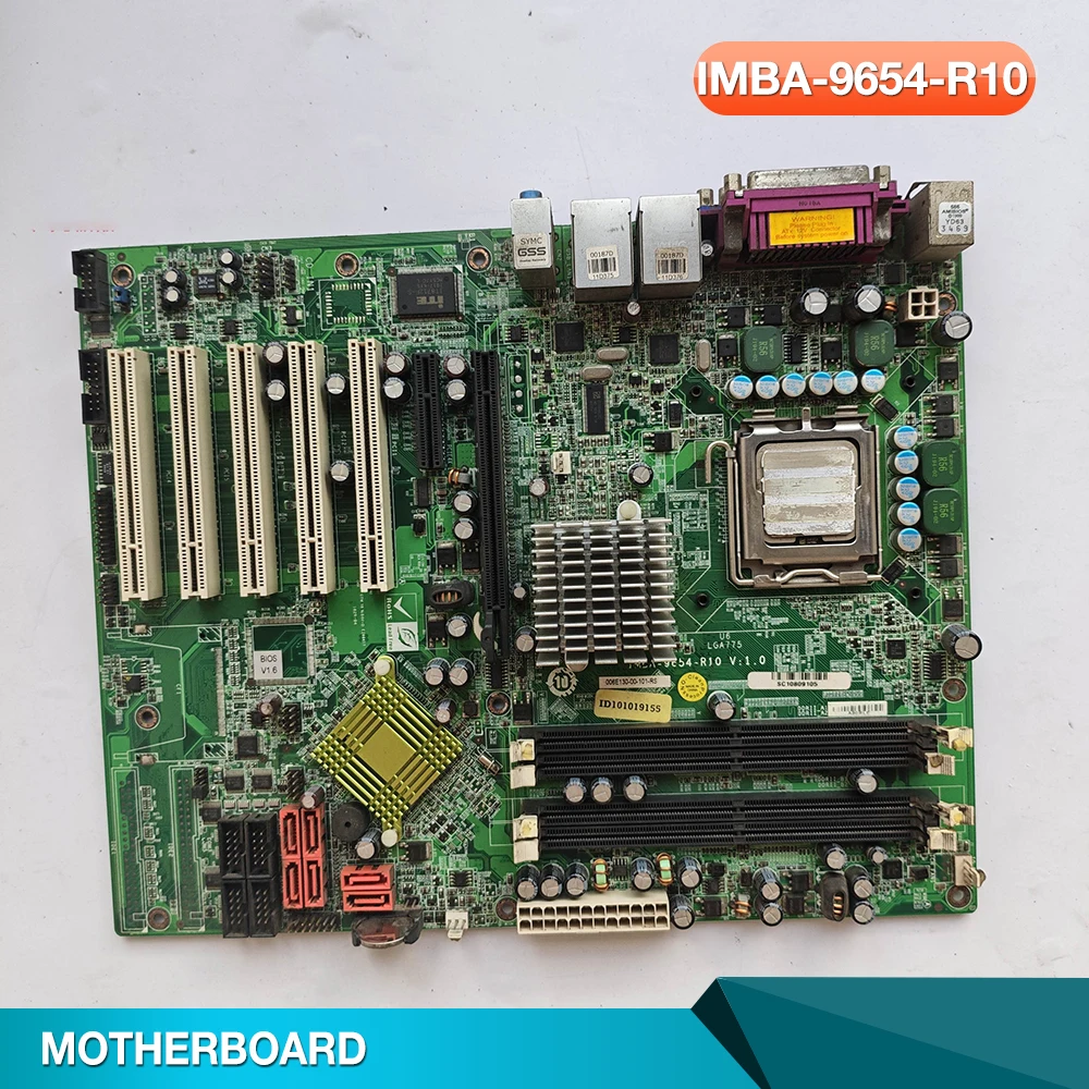 IMBA-9654-R10 REV: 1.0 Industrial Control Equipment Computer Motherboard