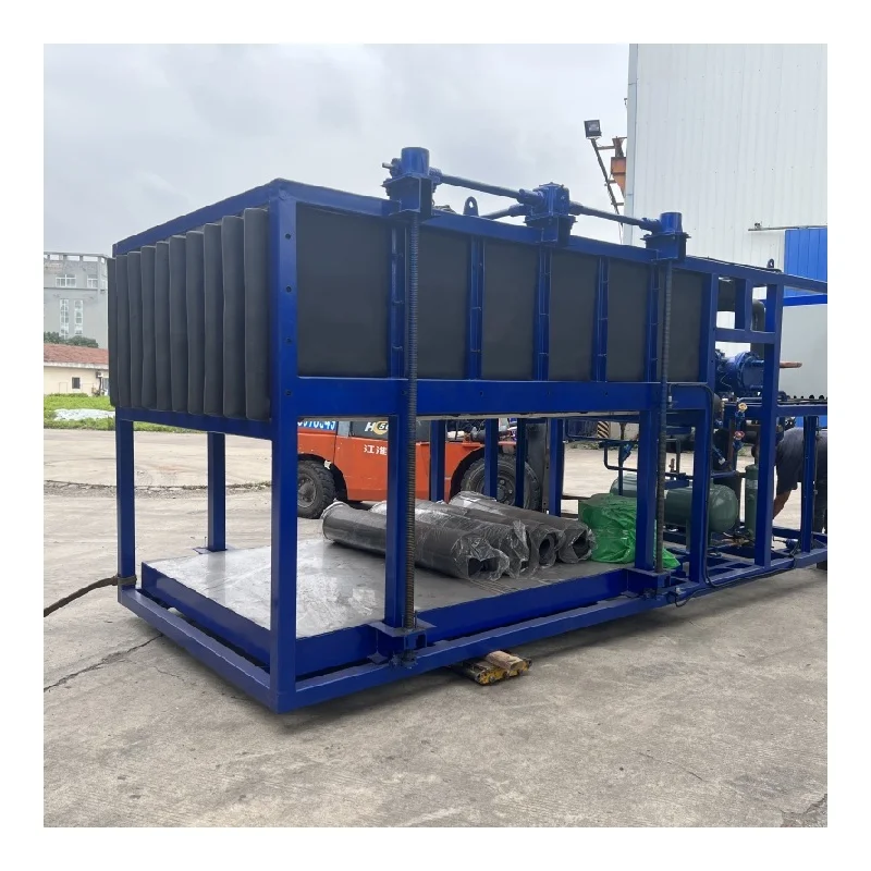 Business Heavy Duty Ice Making Machine Durable Low Maintenance Ice Block Cube Maker Commercial Grade Custom