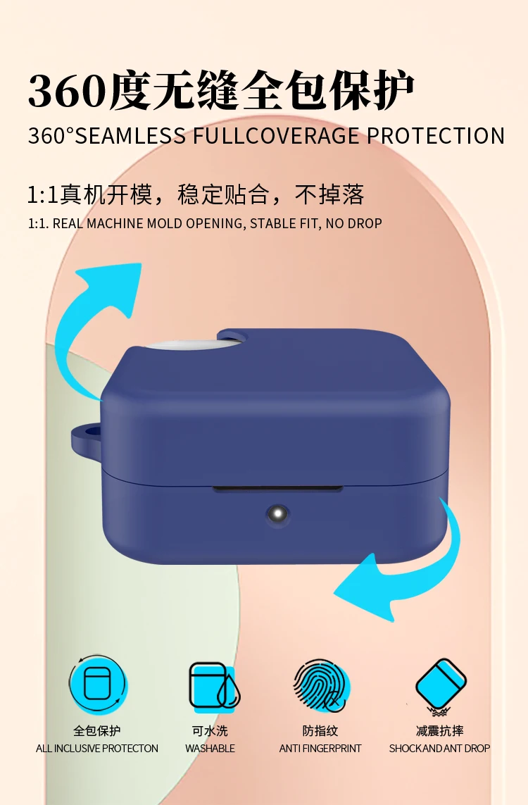 Kopfhörer Silikonhülle für CMF Buds Pro 2 Box Soft Shell Schutzabdeckung für CMF von Nothing Buds Pro2 Kopfhörer Haut Zubehör – Detail 6