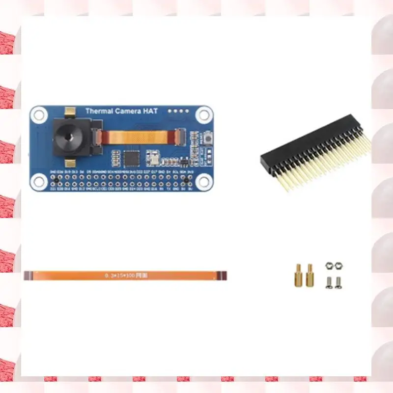 ABGN Module de caméra d'imagerie thermique IR longue vague pour caméra IR Raspberry Pi Module de caméra longue vague Thermal-90 chapeau