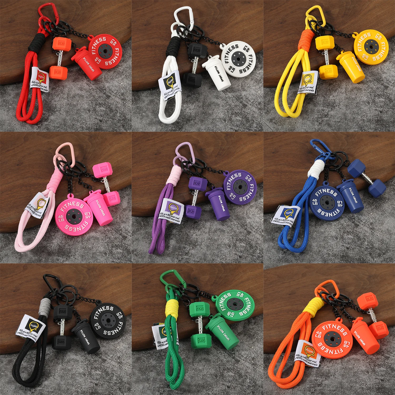 Креативный-мини-брелок-в-виде-штанги-брелок-для-ключей-брелок-для-пары-брелок-для-автомобиля-спортивный-кулон-оптом