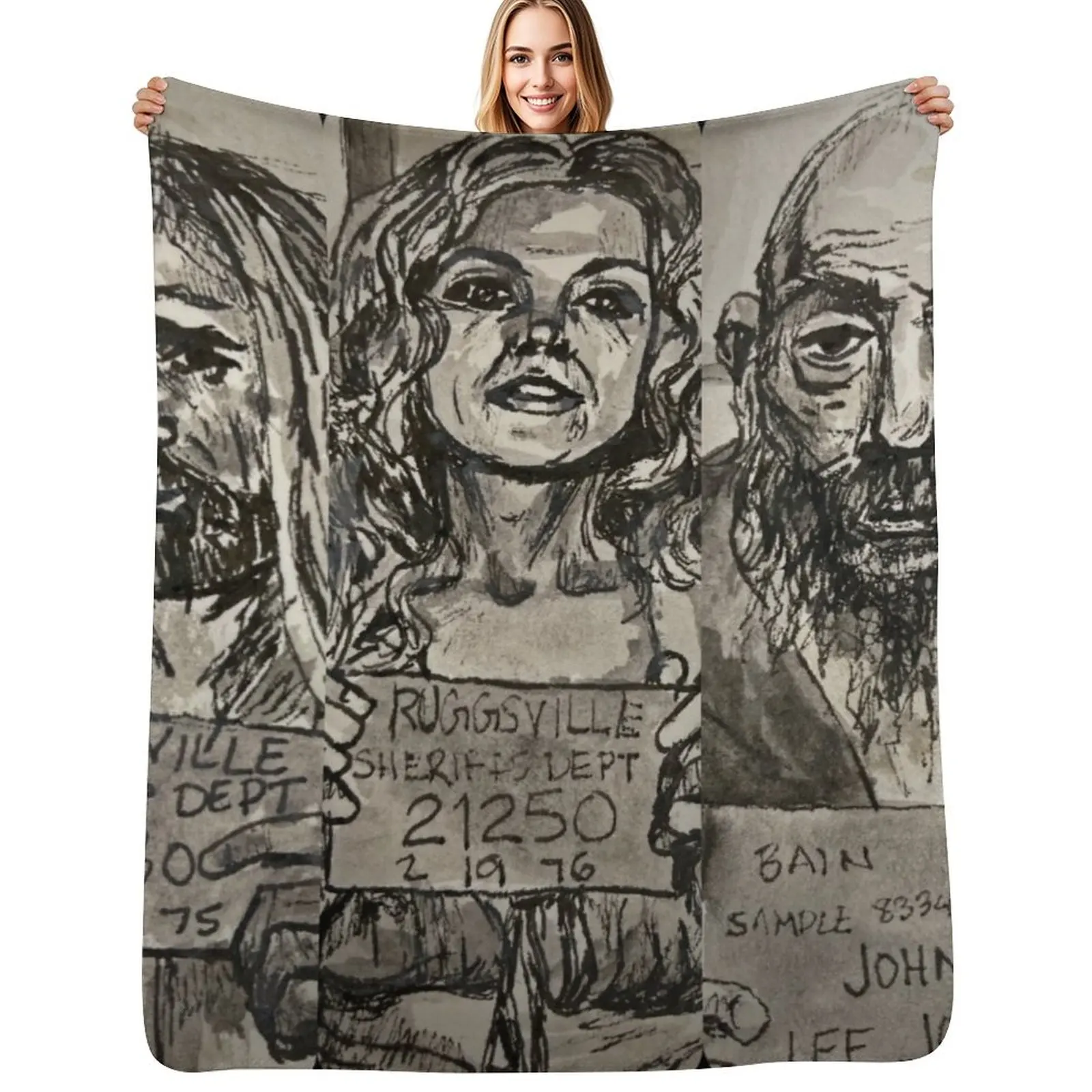 Devils Rejects Throw Blanket Summer Beddings Comforter for sofa Camping sofa bed heavy to sleep Blankets