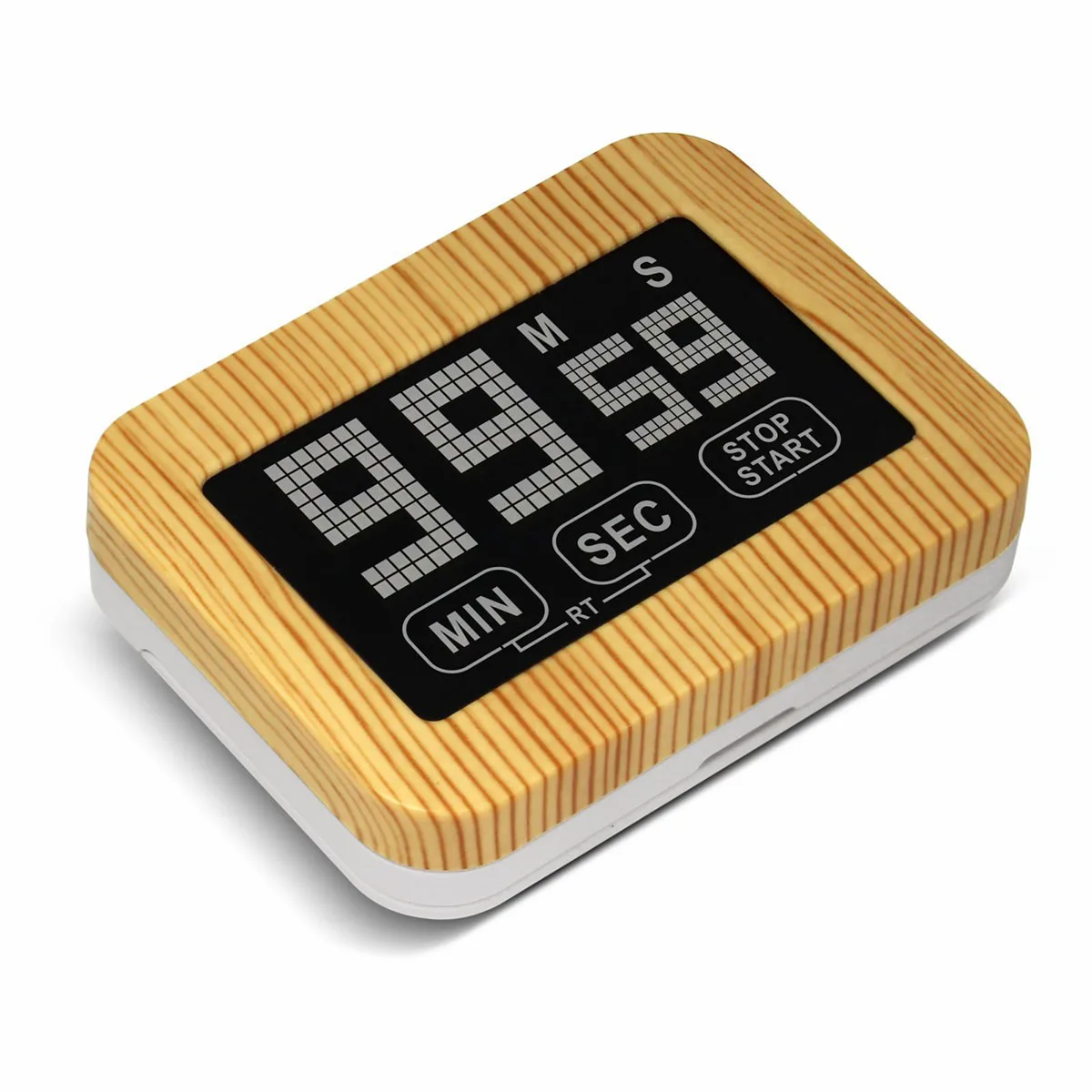 

Luminous Kitchen Touch Screen Cooking Timer Magnetic Home Timer With Bracket For Scheduling Games Reminders No