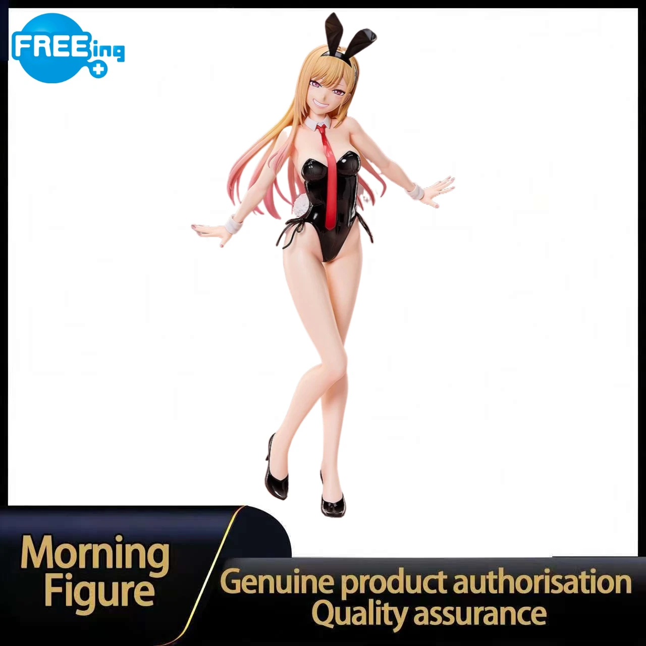 In Stock FREEing B-style My Dress Up Darling MARIN KITAKAWA Bare Legs Bunny Girl 1/4 Scale Figure Toy Model Collection