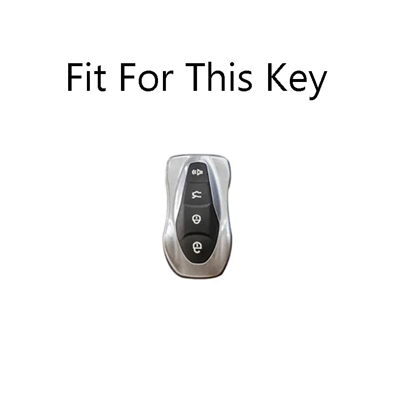 Zinc Alloy Car Key Cover Case For Geely Atlas Pro Boyue Tugella Azkarra FY11 Emgrand GS X6 SUV EC7