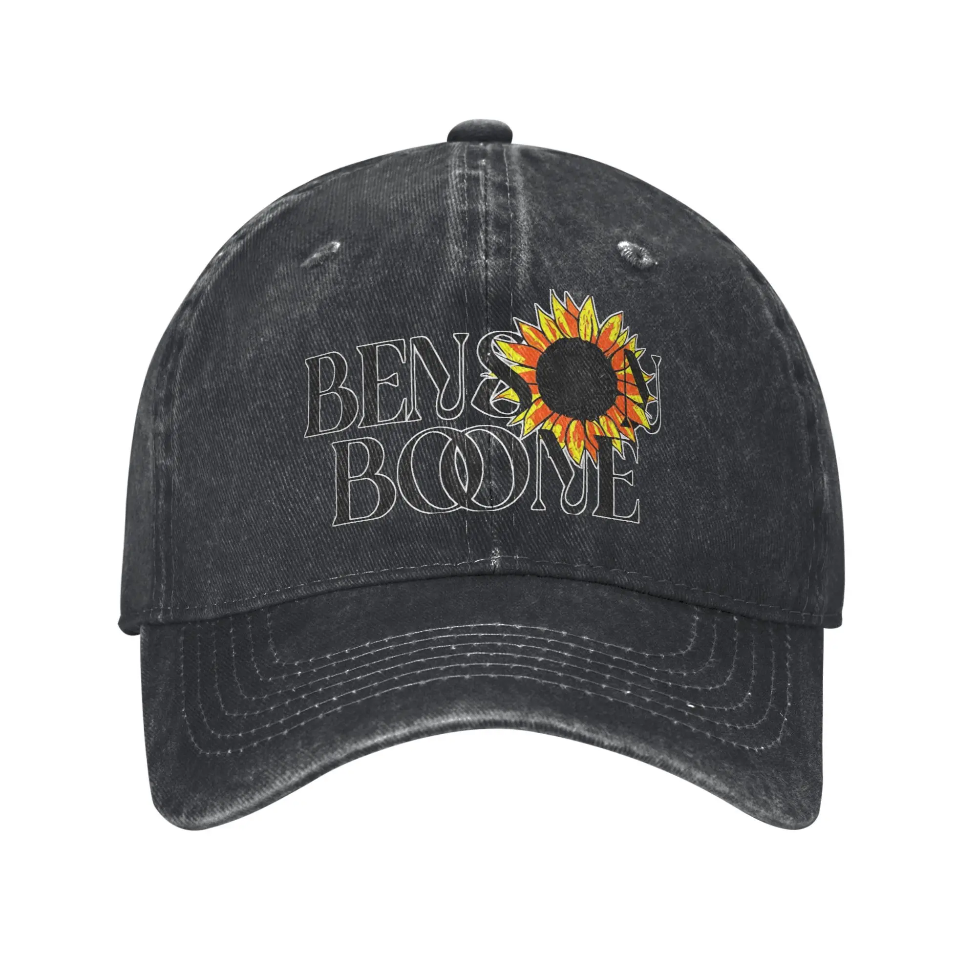 

Benson Boone Baseball Caps Vintage Distressed Denim Headwear for Men Women Outdoor Running Golf Adjustable Hats Cap