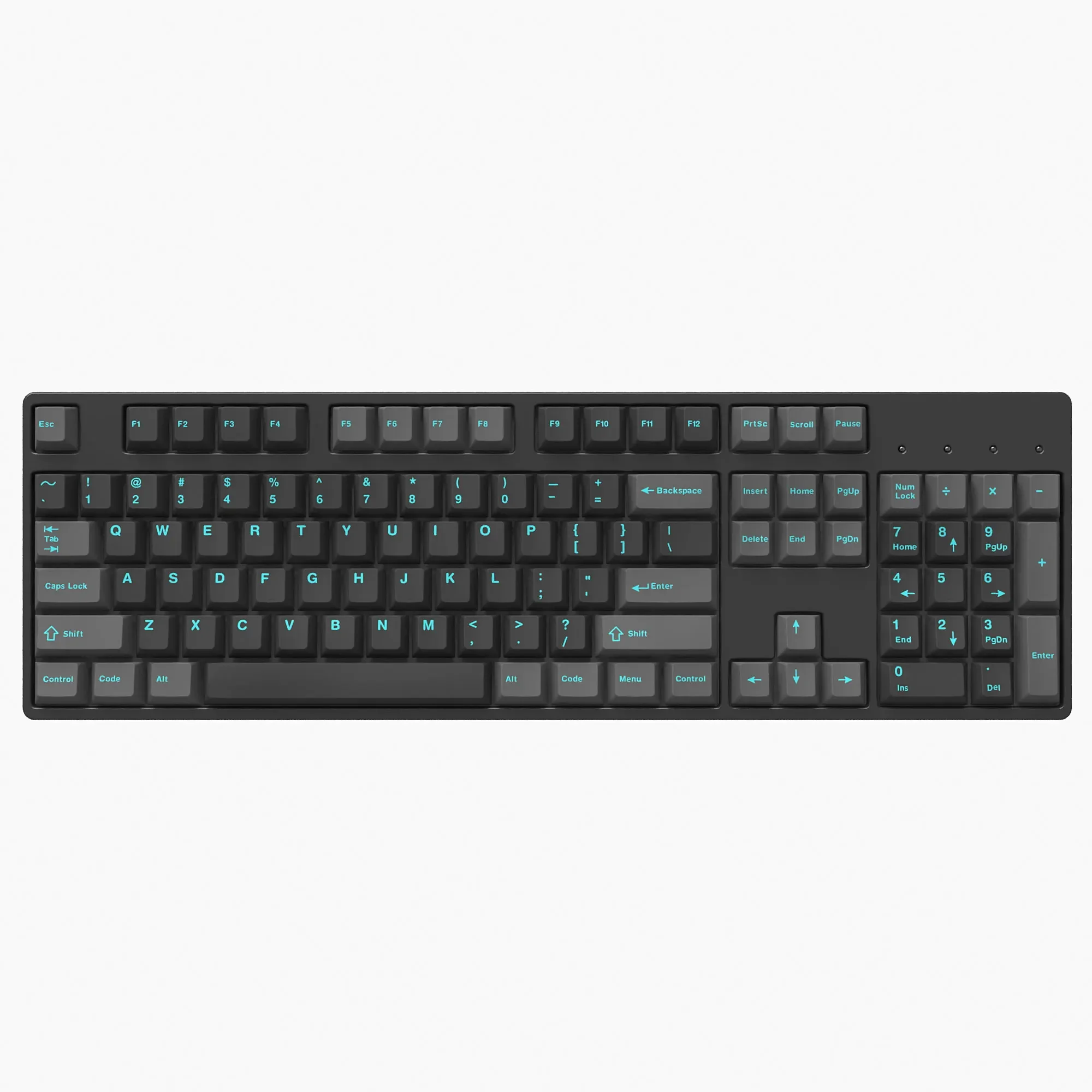 ارتفاع المحيط الأصلي لونين حقن صب 186 keycap PBT مجموعة كاملة