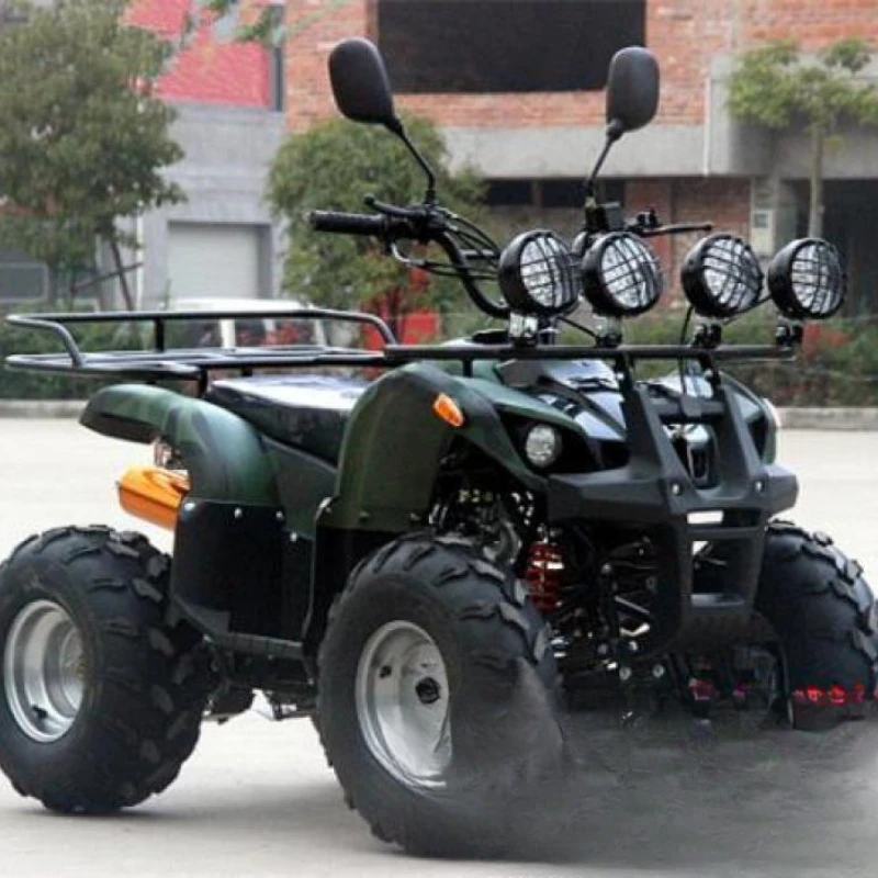 125 four-wheeled off-road motorcycle, with reverse gear 8-inch tires, double-row reinforced shock frame