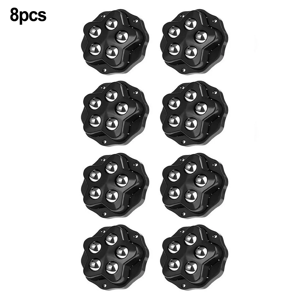 360 Swivel Wheels Furniture Casters Living Room Moving Heavy Furniture 200KG Load Capacity Precision Ball Bearings