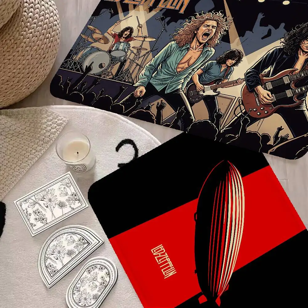 Classic Rock Band L-Led Z-Zeppelin Floor Carpet Nordic Style Home Doormat Bathroom-Toilet Mats Bedroom Hotel Decor Mat