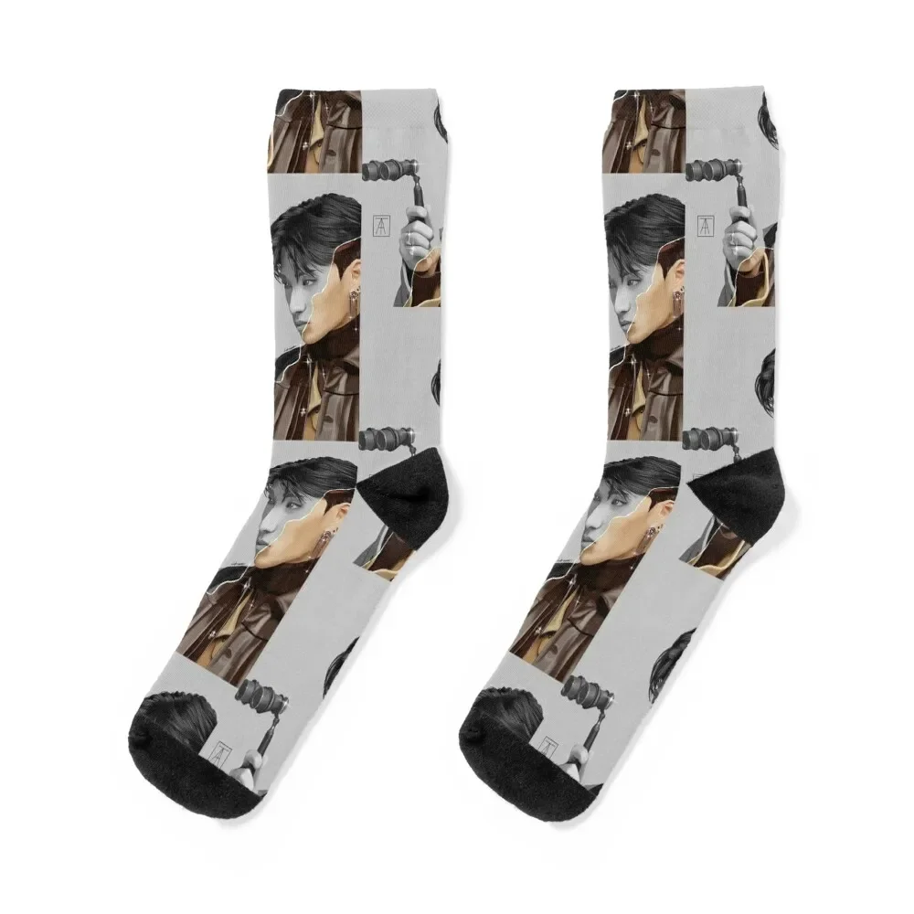 

ATEEZ San Socks man snow halloween designer brand Socks Women's Men's