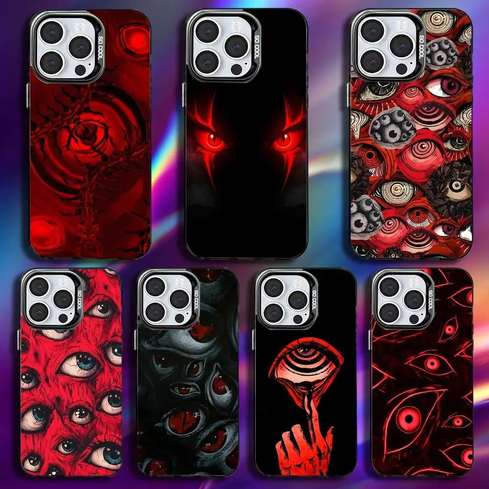 

Scary Red Evil Demon Eyes Phone Case For iPhone 17,16,15,14,13,12,11,Pro,Max,Plus,Mini,XS,SE Anti Fall Black Matte Hard Bumper