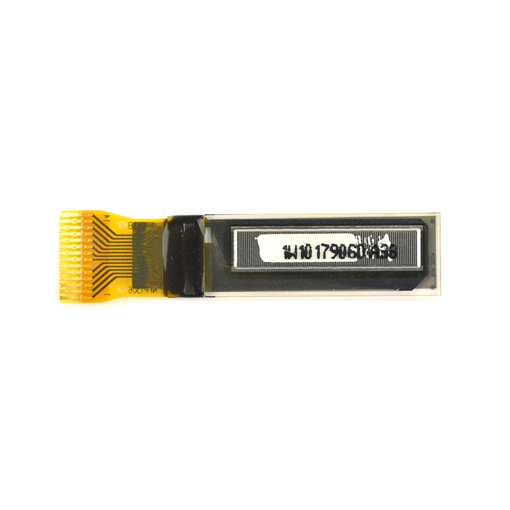 

0,69-дюймовый OLED-модуль белого цвета OLED 96x16 OLED ЖК-дисплей SSD1306 Модуль дисплея SPI IIC Связь для Arduino