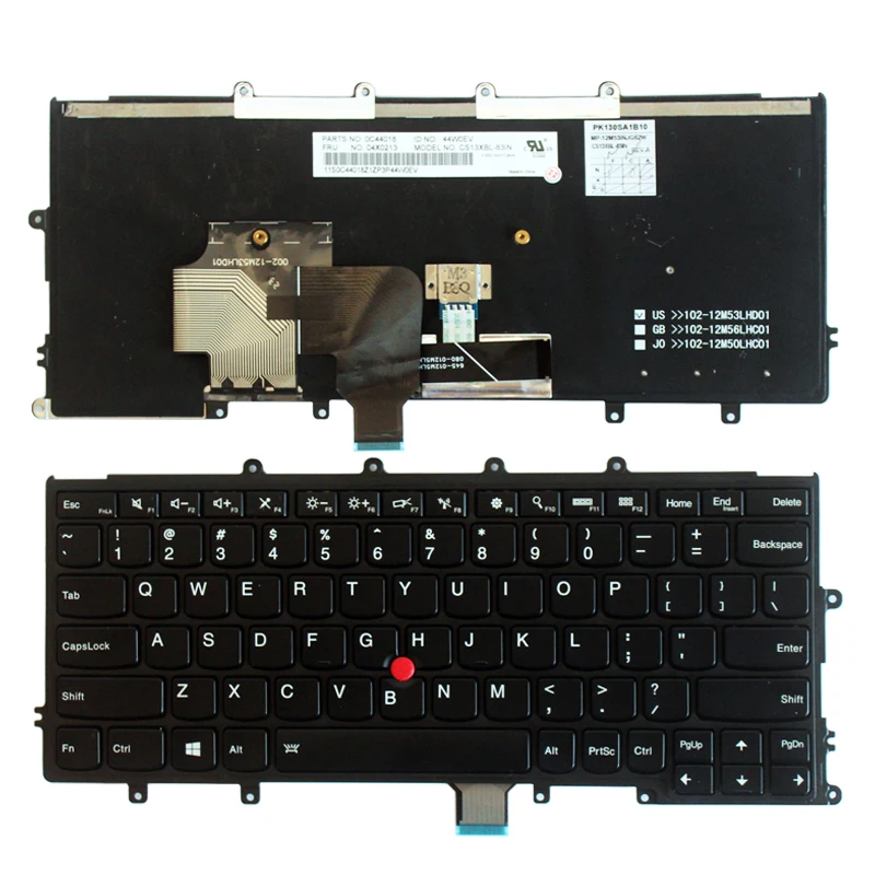 New Laptop US/French FR Keyboard For Lenovo Thinkpad X230S X240S x240i X240 X250 X260S X270 04X2013 With Backlight