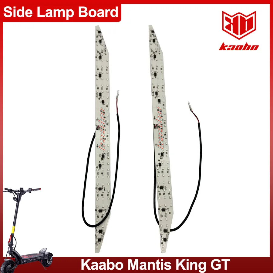 

MK Side Lamp Board 12V LED Light Control Electroplax Original Parts for Kaabo Mantis King GT Accessories 10inch Electric Scooter