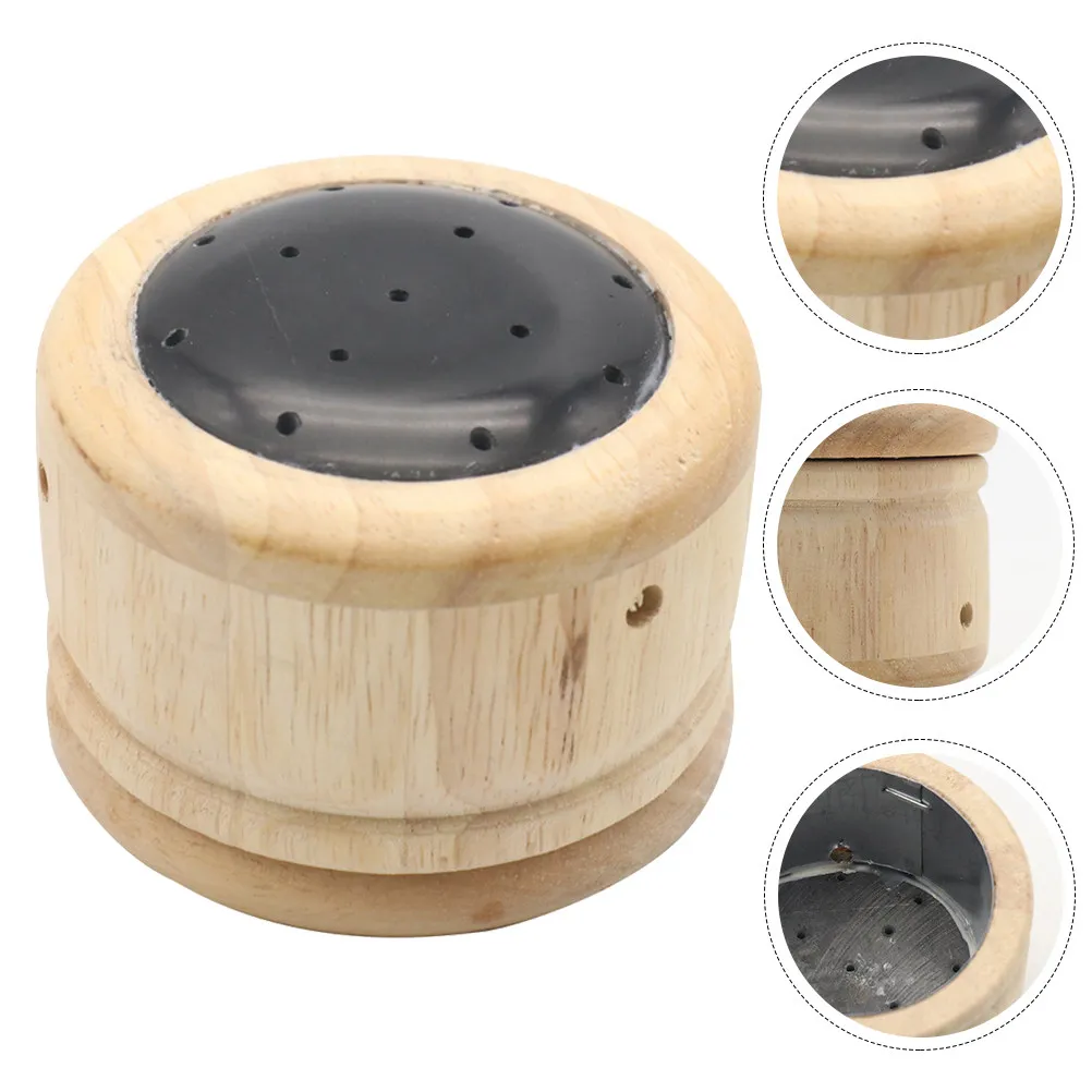 

Natural Stone Moxibustion Box Moxa Cone Burner Portable Heat Therapy For Waist Back Round Stone Moxa Tank