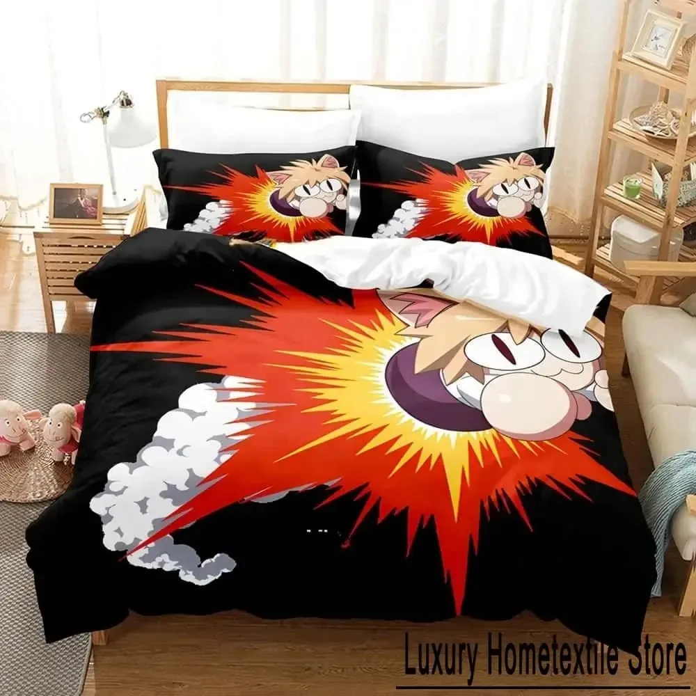 

3D Printed Cartoons Melty Blood Neco Arc Bedding Set Single Twin Full Queen King Size Bed Set Adult Kid Bedroom Duvet cover Sets