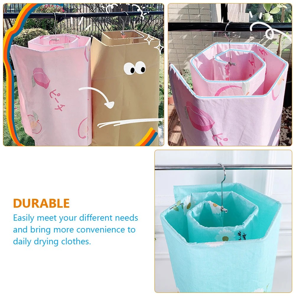 

Spiral Laundry Hanger Stainless Steel Quilt Rack Bed Sheet Drying Rack for Balcony Quilt Hanger Sheet Drying Shelf