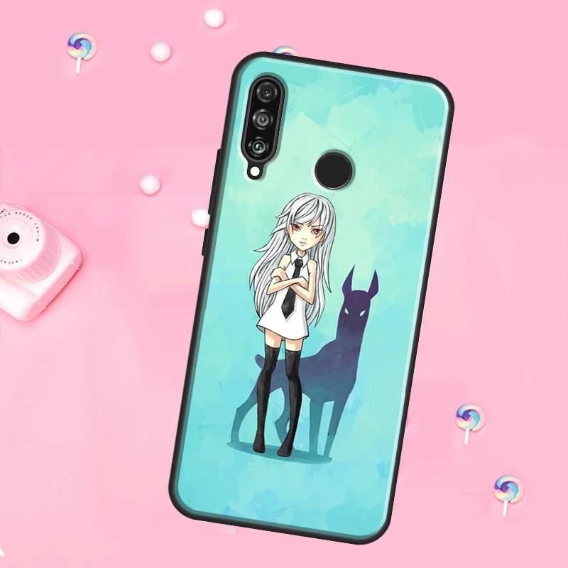 كارتون دوبيرمان الكلب لهواوي نوفا Y90 Y70 Y60 Y91 Y61 Y73 Y72 12s 12i 11i 8i 9 10 SE P40 Lite P60 P30 Pro #2