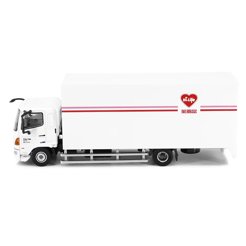 

Tiny 1:76 Hi-no 500 Box Lorry NO.8 Alloy Simulation Model Car