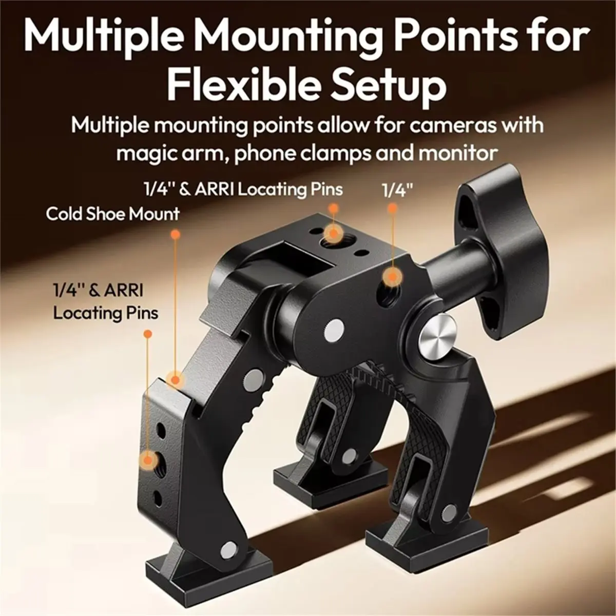 CO78 Powerful Clamping Kit 3-Jaw High Stability with 1/4