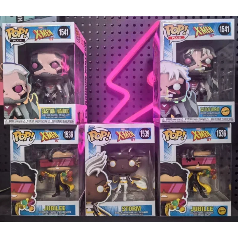 

Funko POP Original Marvel X-Men Figures - Jubilee, Storm, Colossus Action Figure Collection Figurines Toys Gift for Anime Fans
