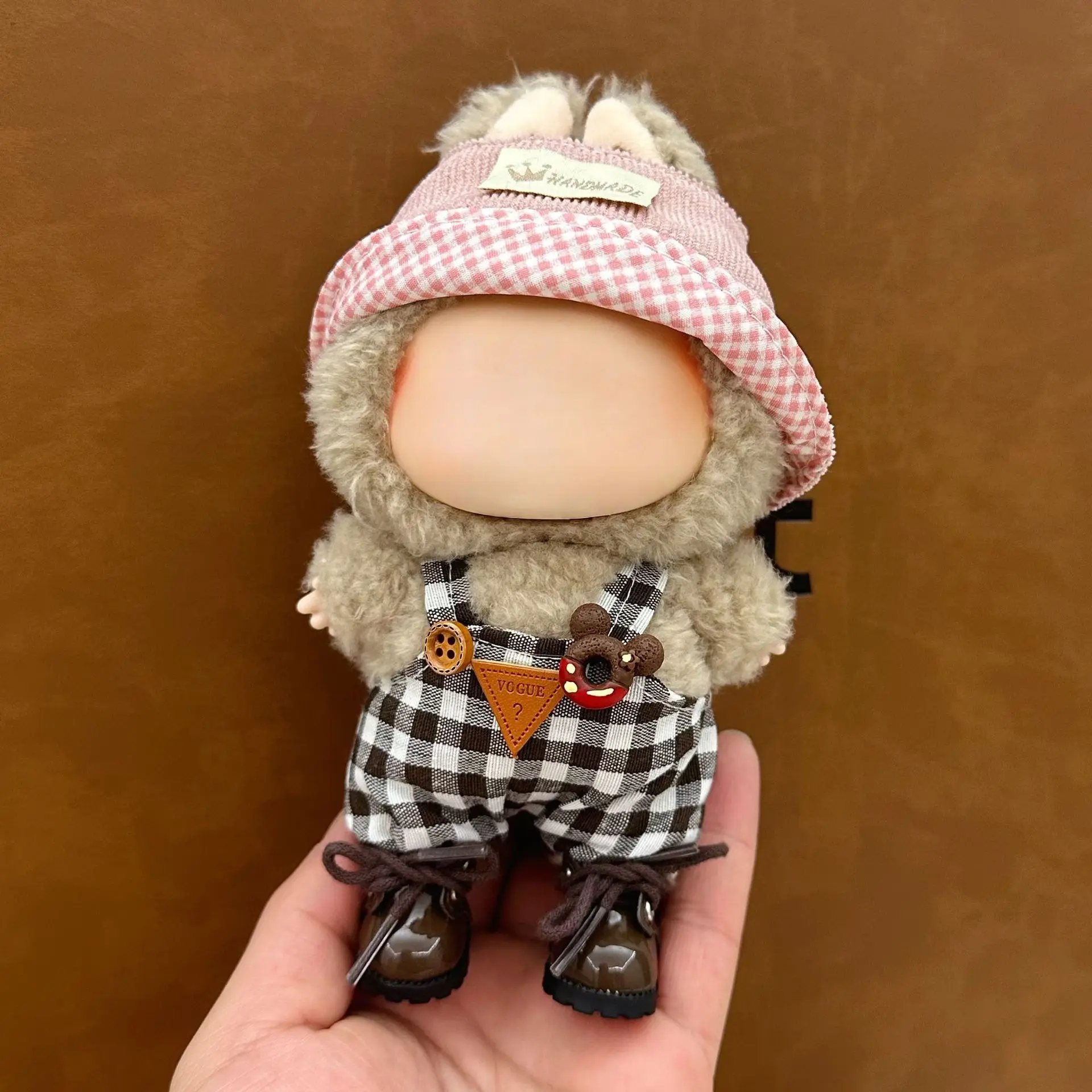 

Cute Doll Clothes for 15 17cm Plush - Hoodie Skirt Outfit Set V1 V2 V3 DIY Collection Gift