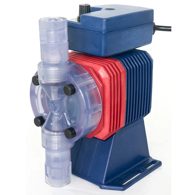 2023  4-20mA Manual PVDF Pump Head Metering Pumps Single Phase Chlorine Micro Solenoid Dosing Pump